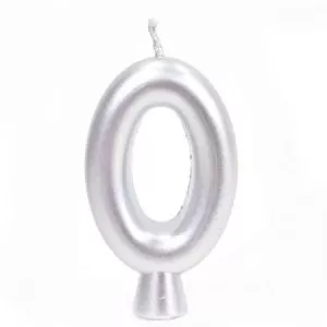 נר יום הולדת - 0 - כסף