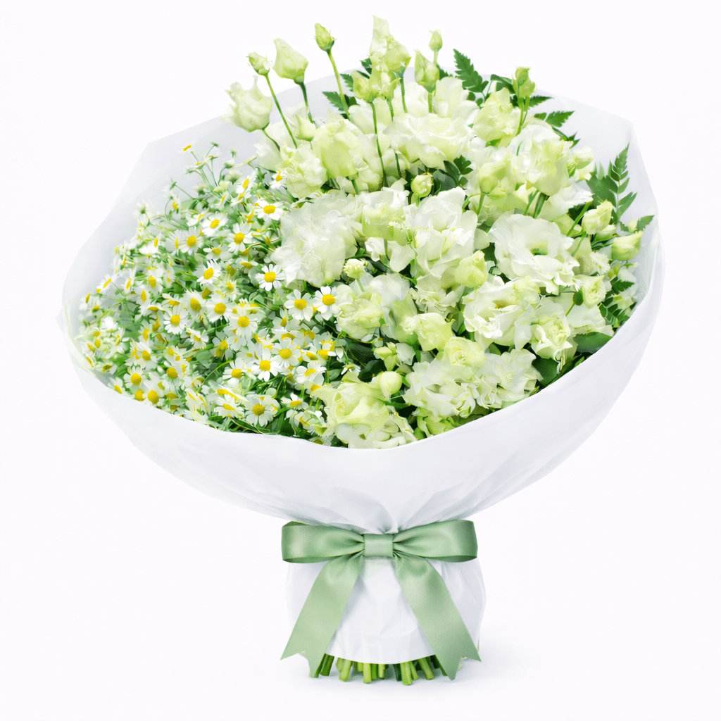 זר פרחים לחישה רכה