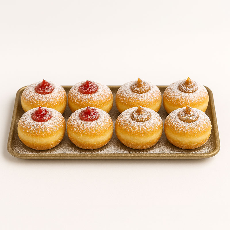 מארז 8 סופגניות | בד״ץ