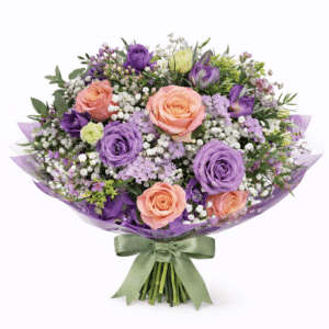 זר פרחים הרמוניה אביבית