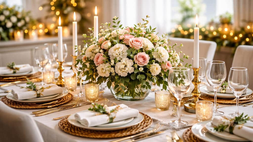 איך לעצב שולחן חג