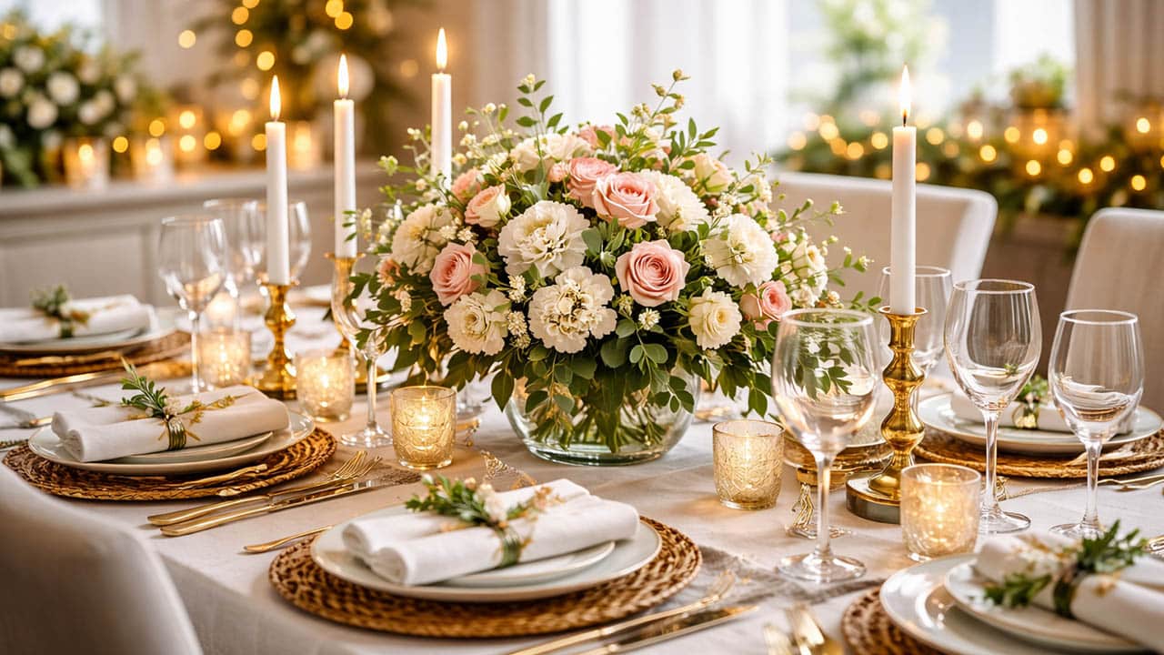 איך לעצב שולחן חג